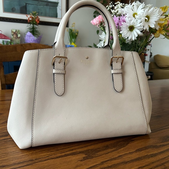 Kate Spade Cream Handbag - Picture 1 of 7